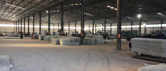 Galvanized Steel Gabion Mesh Rolls 1m-2m 1.8mm-4mm Wire Diameter 0.5m-3m Height