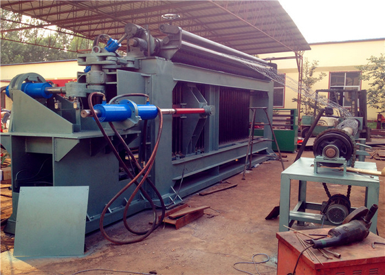 Hydraulic Control Gabion Mesh Machine 3 Twisting 5 Twisting