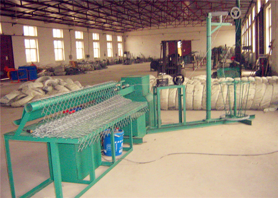 120m2/h Automatic Chain Link Fencing Machine 6500X4500X2500MM