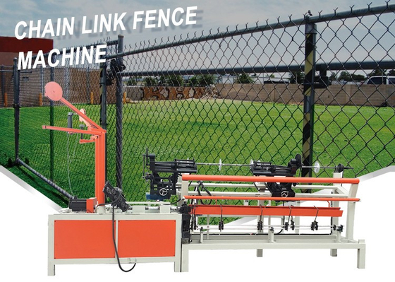 120m2/h Automatic Chain Link Fencing Machine 6500X4500X2500MM