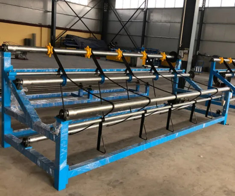 Single Wire Chain Link Fence Machine 90m2/h 3m 4m length PLC control