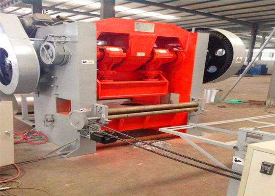 Steel Cast Perforated Punching Machine , Metal Sheet Perforating Machine