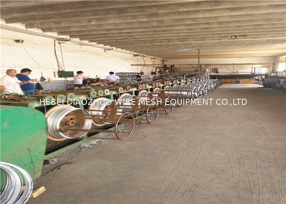 Automatic Electro Wire Galvanizing Line , Galvanized Wire Making Machine