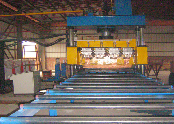 6m Mesh Panel Welding Machine , Gutter Steel Grating Welding Machine