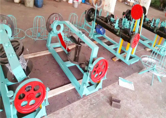 Reverse Twisted Razor Barbed Wire Machine 1.6mm 2.8mm 50kg/H 100kg/H